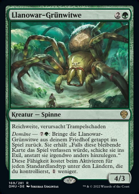 Llanowar-Grünwitwe