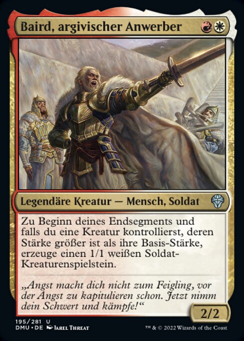 Baird, argivischer Anwerber