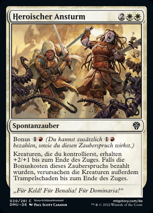 Heroischer Ansturm