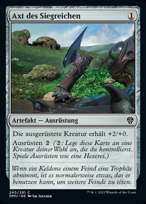 Axt des Siegreichen