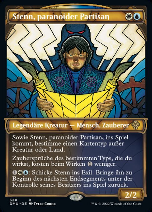 Stenn, paranoider Partisan