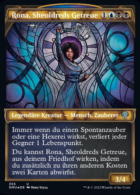 Rona, Sheoldreds Getreue