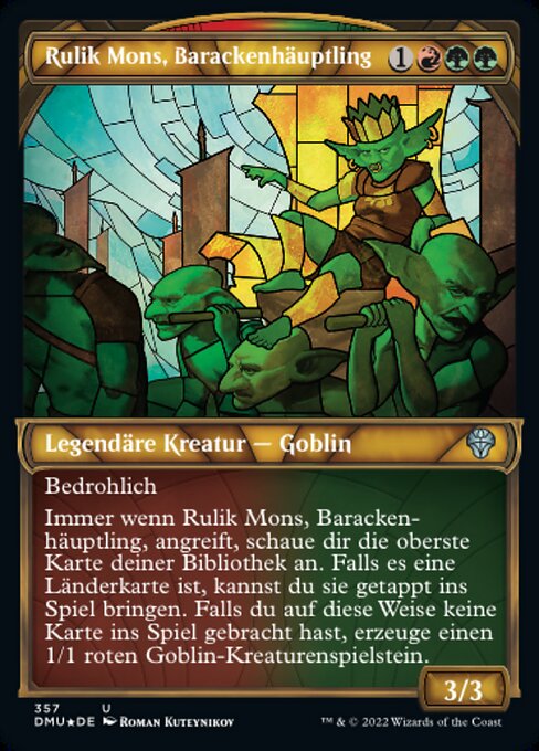 Rulik Mons, Barackenhäuptling