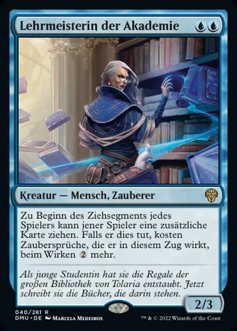 Lehrmeisterin der Akademie