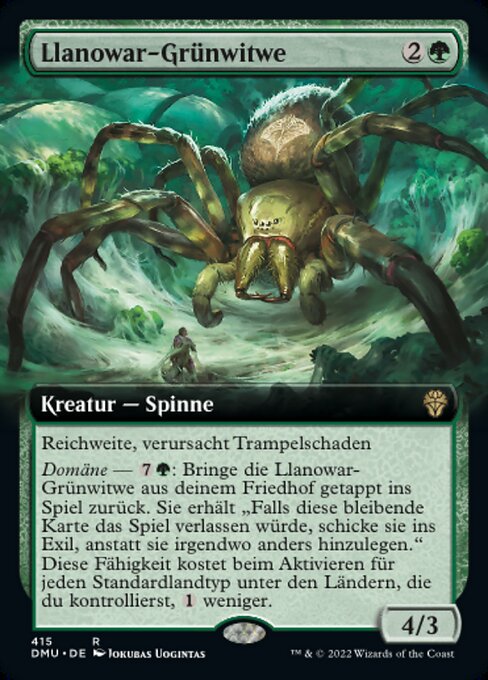 Llanowar-Grünwitwe