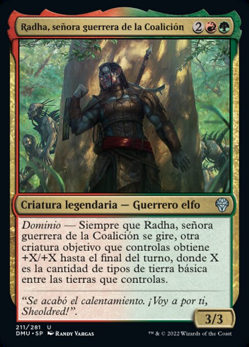 Radha, Coalition Warlord