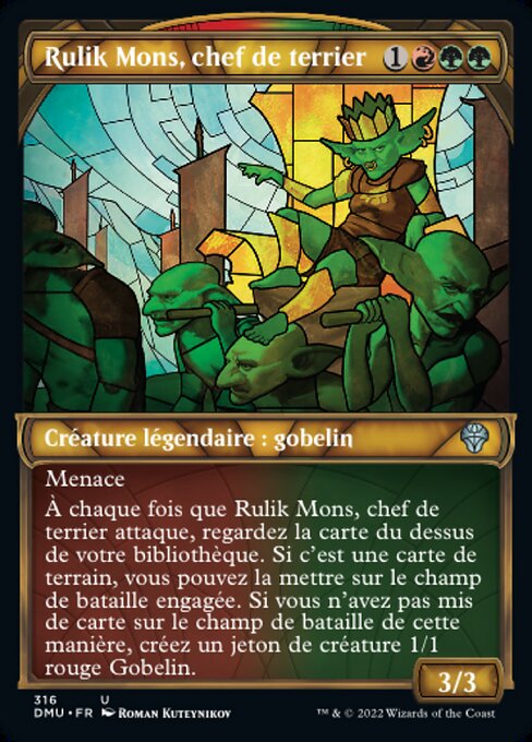 Rulik Mons, Warren Chief