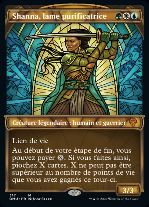 Shanna, Purifying Blade