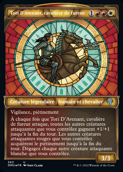 Tori D'Avenant, Fury Rider