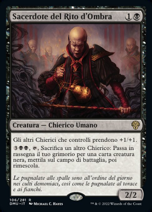 Sacerdote del Rito d'Ombra