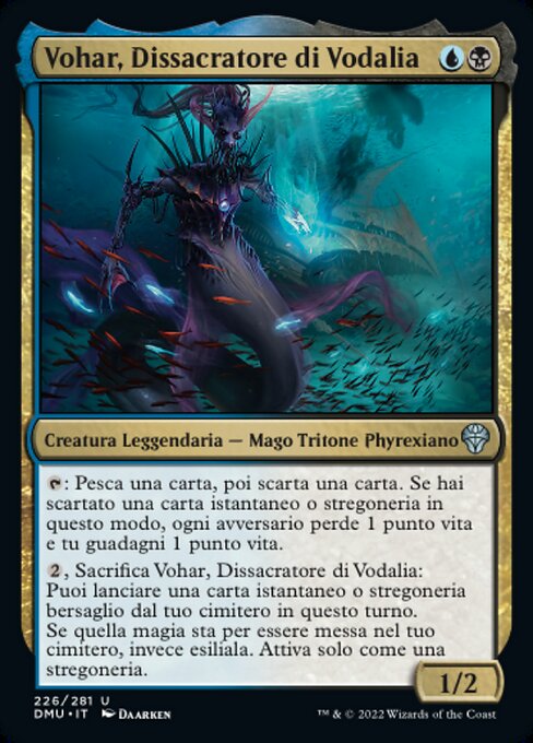 Vohar, Dissacratore di Vodalia