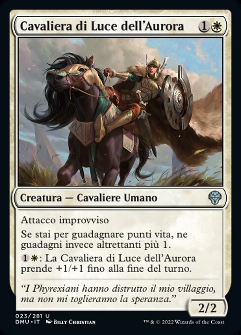 Cavaliera di Luce dell'Aurora