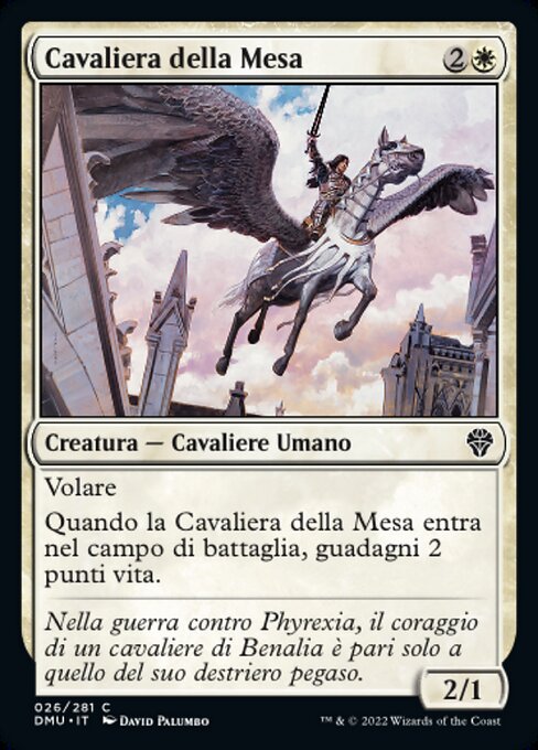 Cavaliera della Mesa