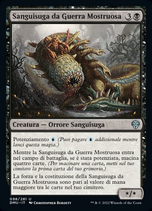 Sanguisuga da Guerra Mostruosa