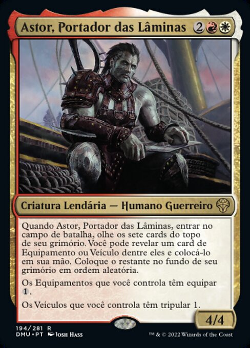 Astor, Portador das Lâminas