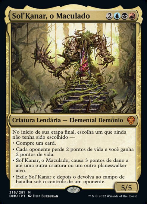 Sol'kanar, o Maculado