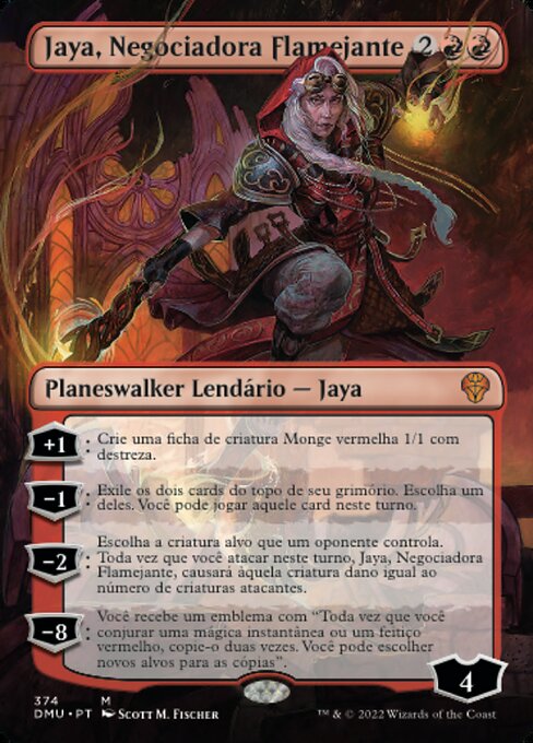 Jaya, Negociadora Flamejante