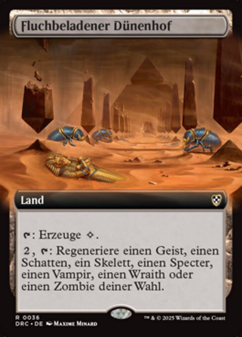 Fluchbeladener Dünenhof