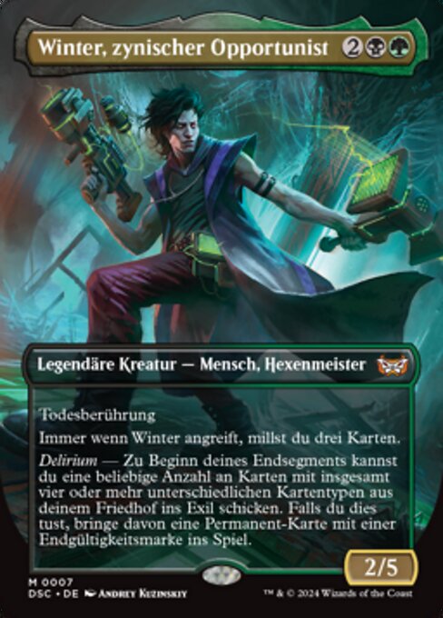 Winter, Cynical Opportunist