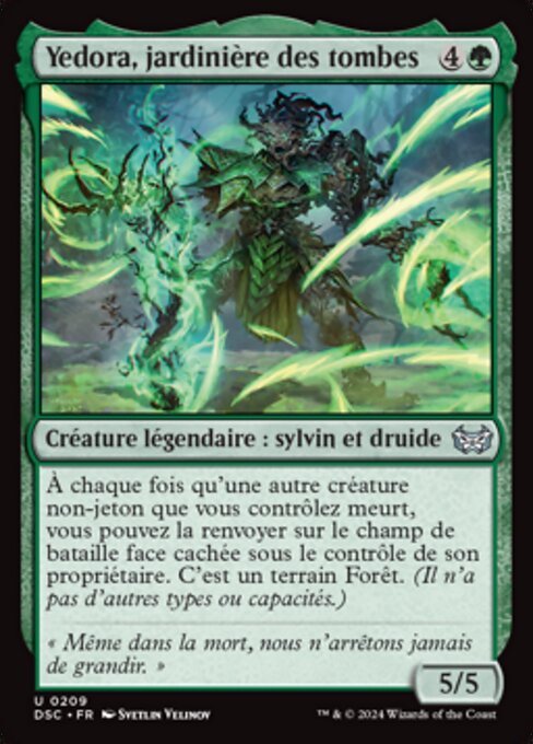 Yedora, Grave Gardener