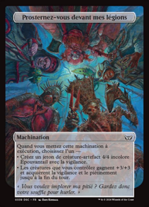 Kneel Before My Legions