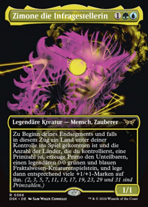 Zimone die Infragestellerin