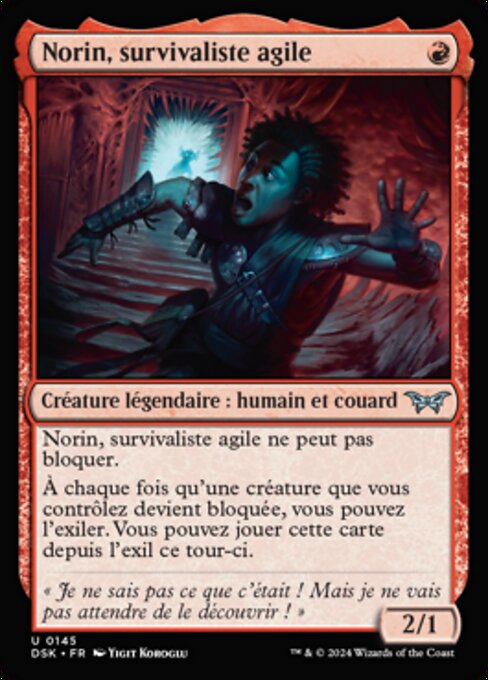 Norin, Swift Survivalist