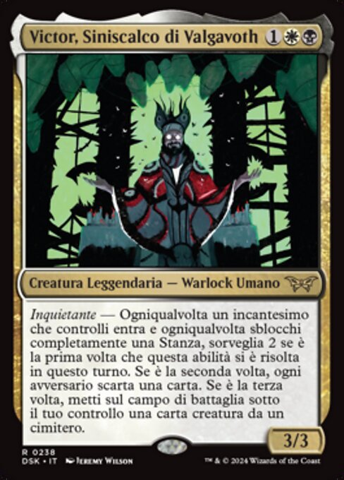 Victor, Valgavoth's Seneschal