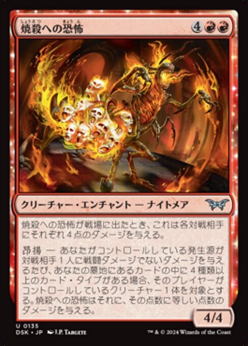 Fear of Burning Alive