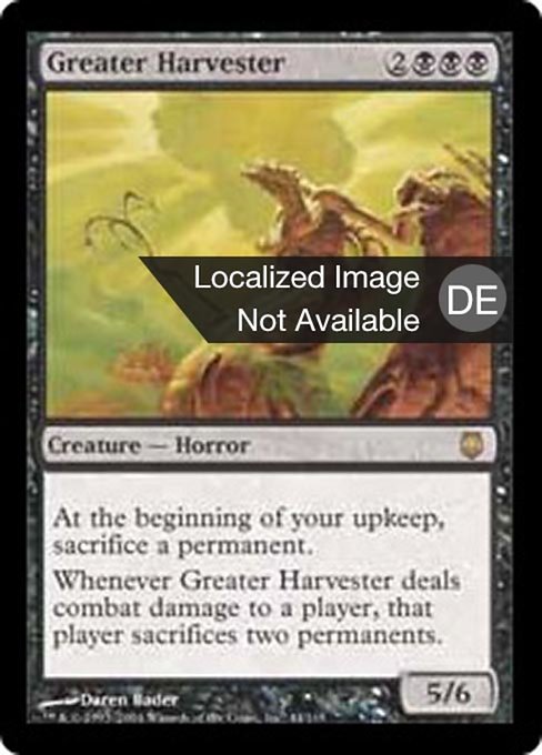 Größerer Schnitter