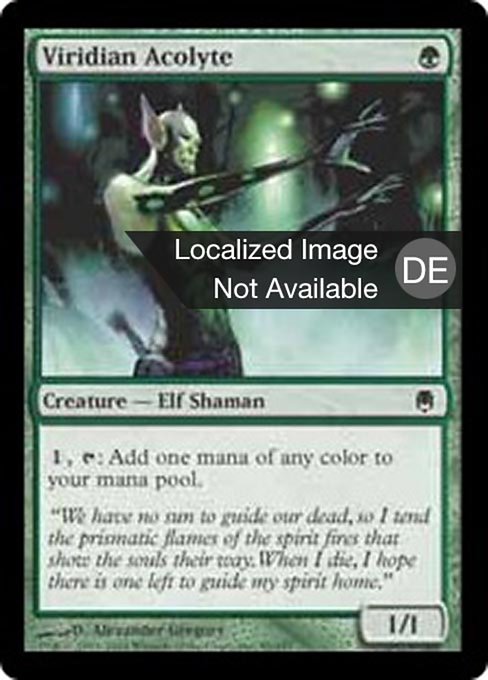 Viridischer Tempeldiener