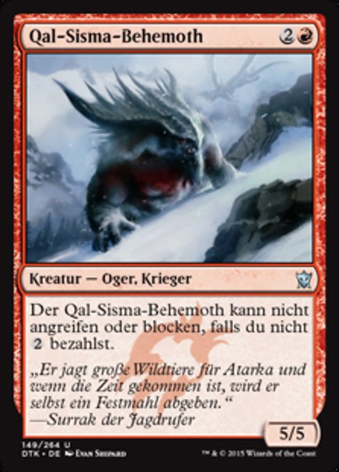Qal-Sisma-Behemoth