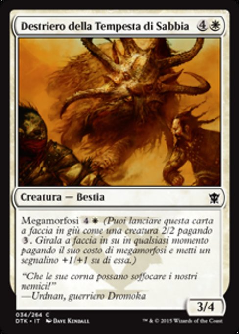 Destriero della Tempesta di Sabbia