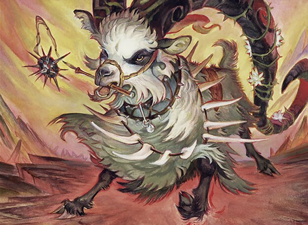 Oft gestohlene Ziege