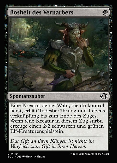 Bosheit des Vernarbers