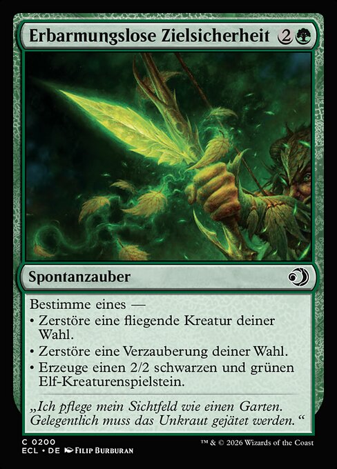 Erbarmungslose Zielsicherheit