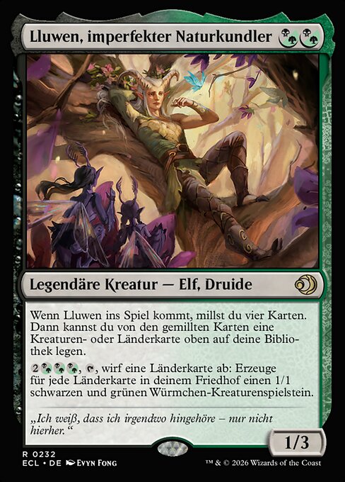 Lluwen, Imperfect Naturalist