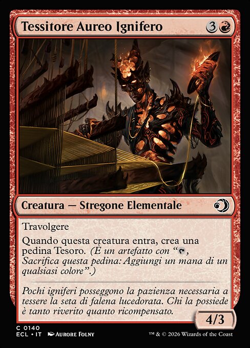 Tessitore Aureo Ignifero