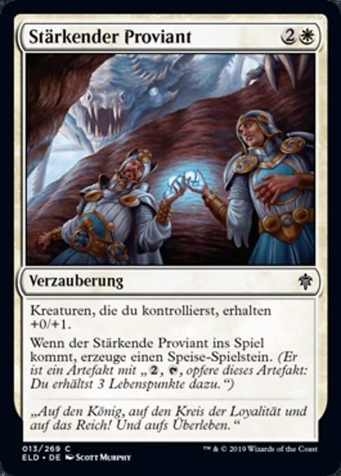 Stärkender Proviant