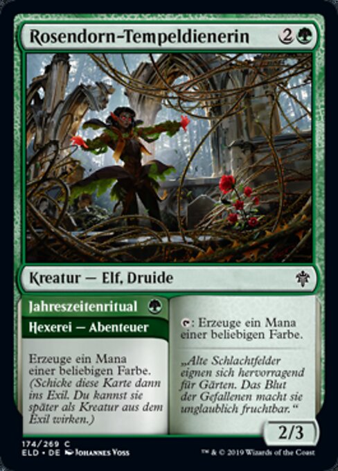 Rosethorn Acolyte // Seasonal Ritual