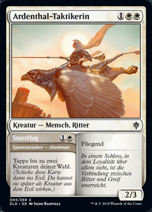 Ardenvale Tactician // Dizzying Swoop