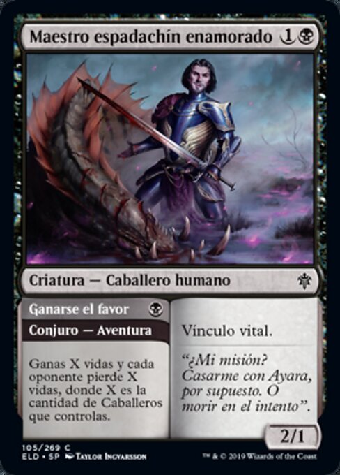 Smitten Swordmaster // Curry Favor