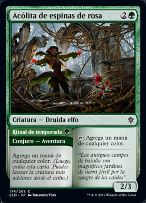 Rosethorn Acolyte // Seasonal Ritual