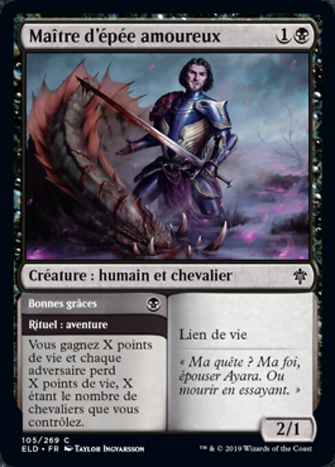 Smitten Swordmaster // Curry Favor