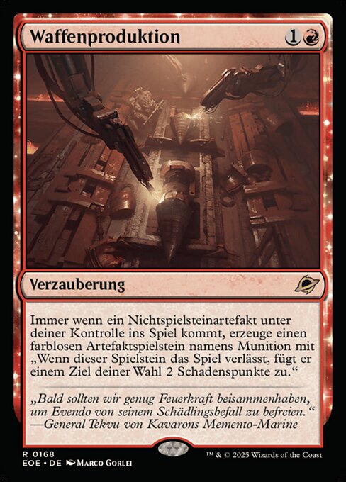 Weapons Manufacturing