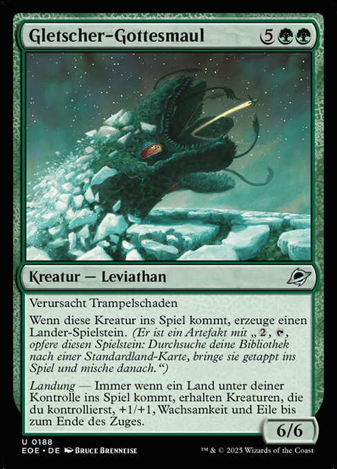 Gletscher-Gottesmaul