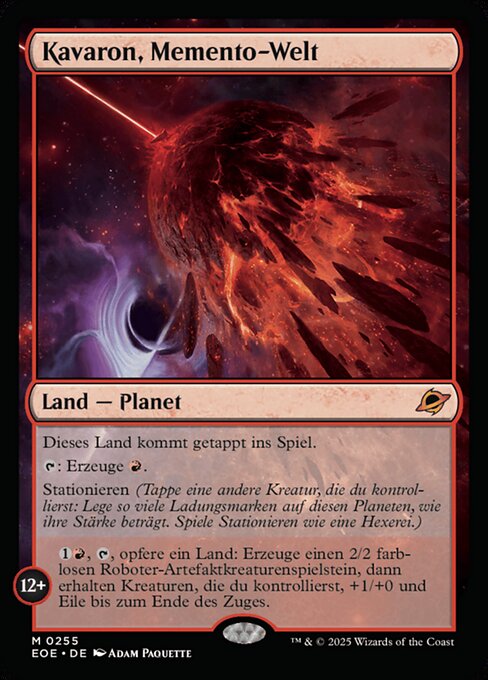 Kavaron, Memorial World