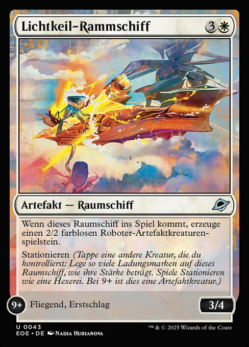 Lichtkeil-Rammschiff