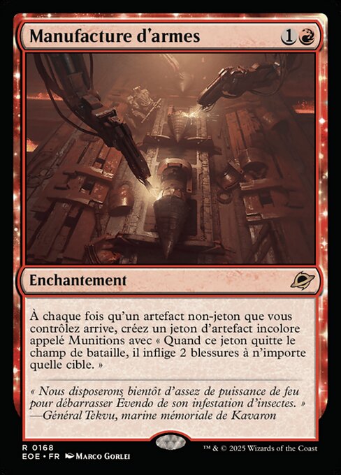 Weapons Manufacturing