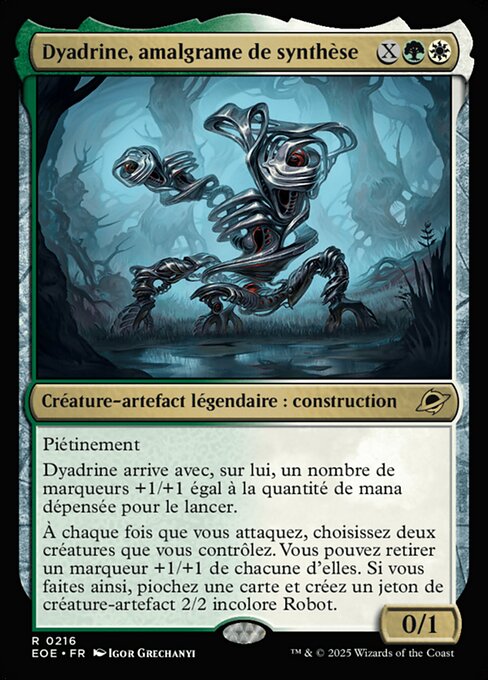 Dyadrine, Synthesis Amalgam